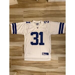 Reebok NFL Dallas Cowboys Roy Williams 31 Jersey Mens Medium White Vintage 2000s